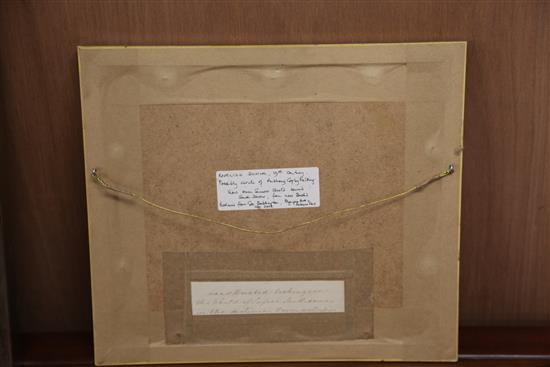 19th century English School A View of Pontypridd and a watercolour Near Busted 6 x 9in. and 3.5 x 5in.